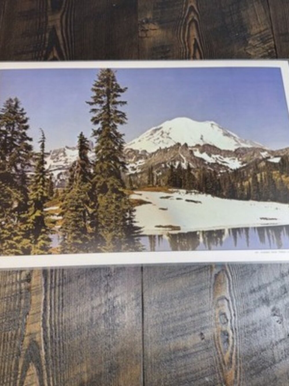 VTG‎ 9 Bright Of America Washington State Reversible 6 Placemats In Box 2 sided - Picture 14 of 16